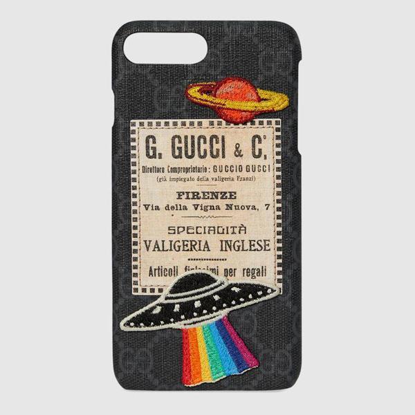 GUCCI グッチ UFOクーリエ/ナイト iPhone7plus ケース 473914 K9GRT 8919